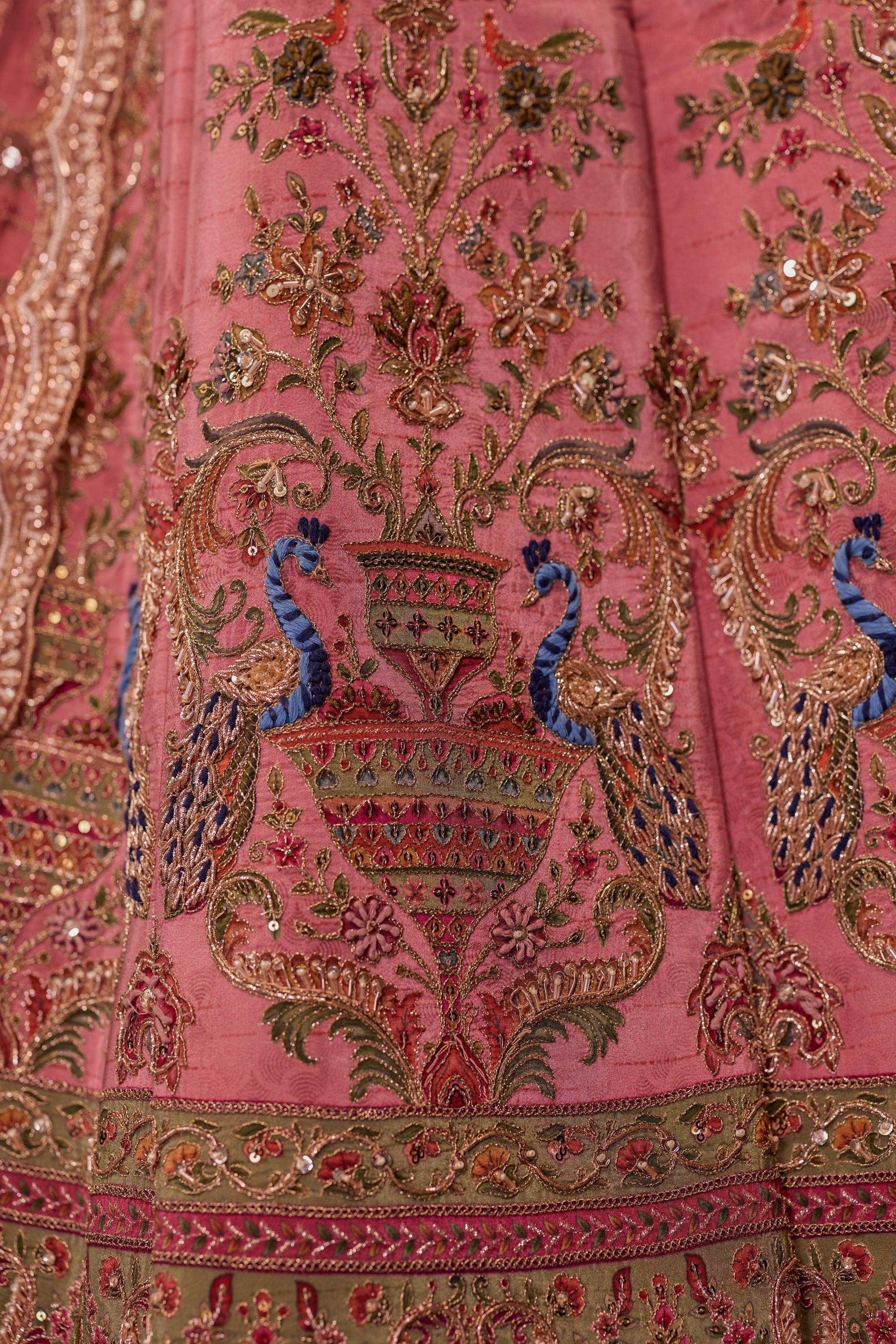 Mayurvan- The Enchanted Garden Lehenga