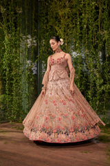 Pankhuri- The Floral Garce lehenga