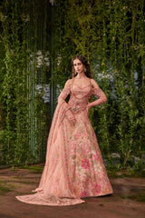 Tarini- The Heirloom Corset Lehenga
