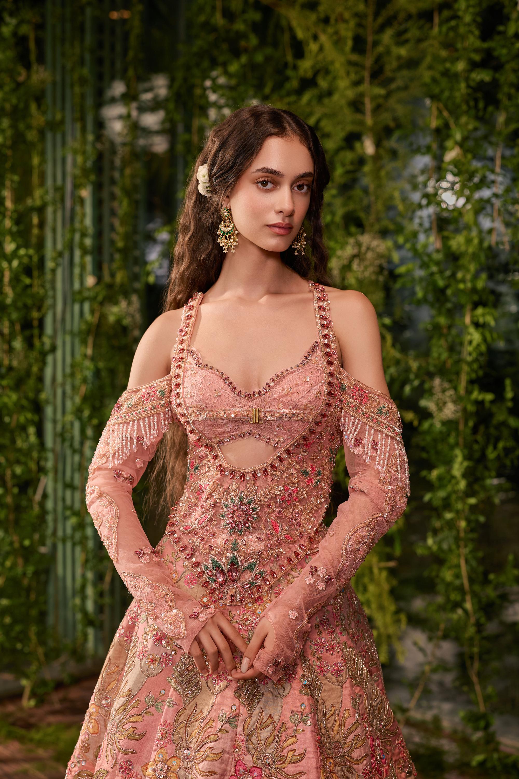Tarini- The Heirloom Corset Lehenga