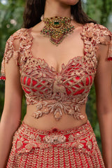 Mrig Vachan- The Deer’s Promise Lehenga