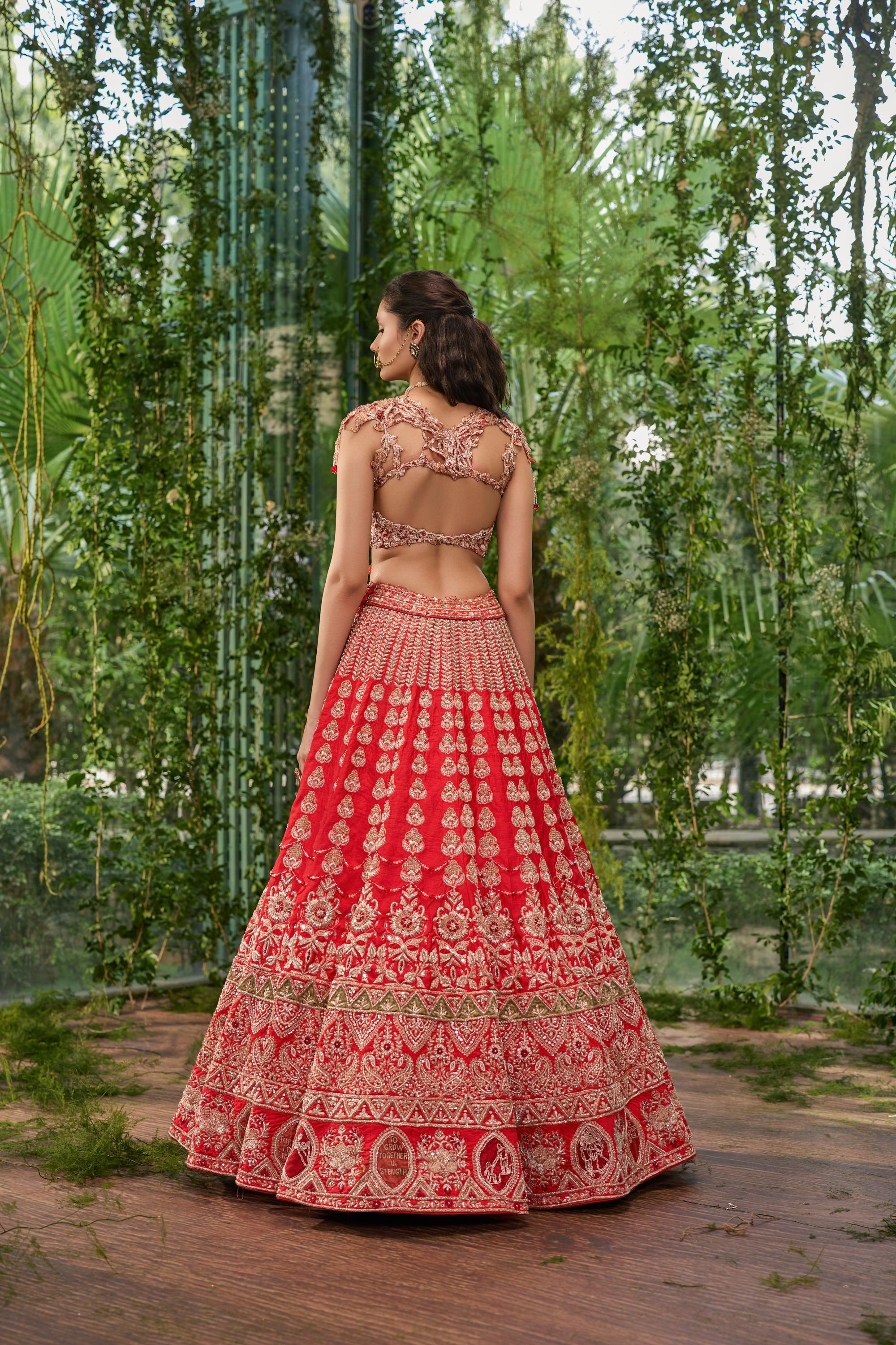 Mrig Vachan- The Deer’s Promise Lehenga