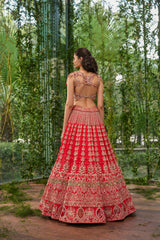Mrig Vachan- The Deer’s Promise Lehenga