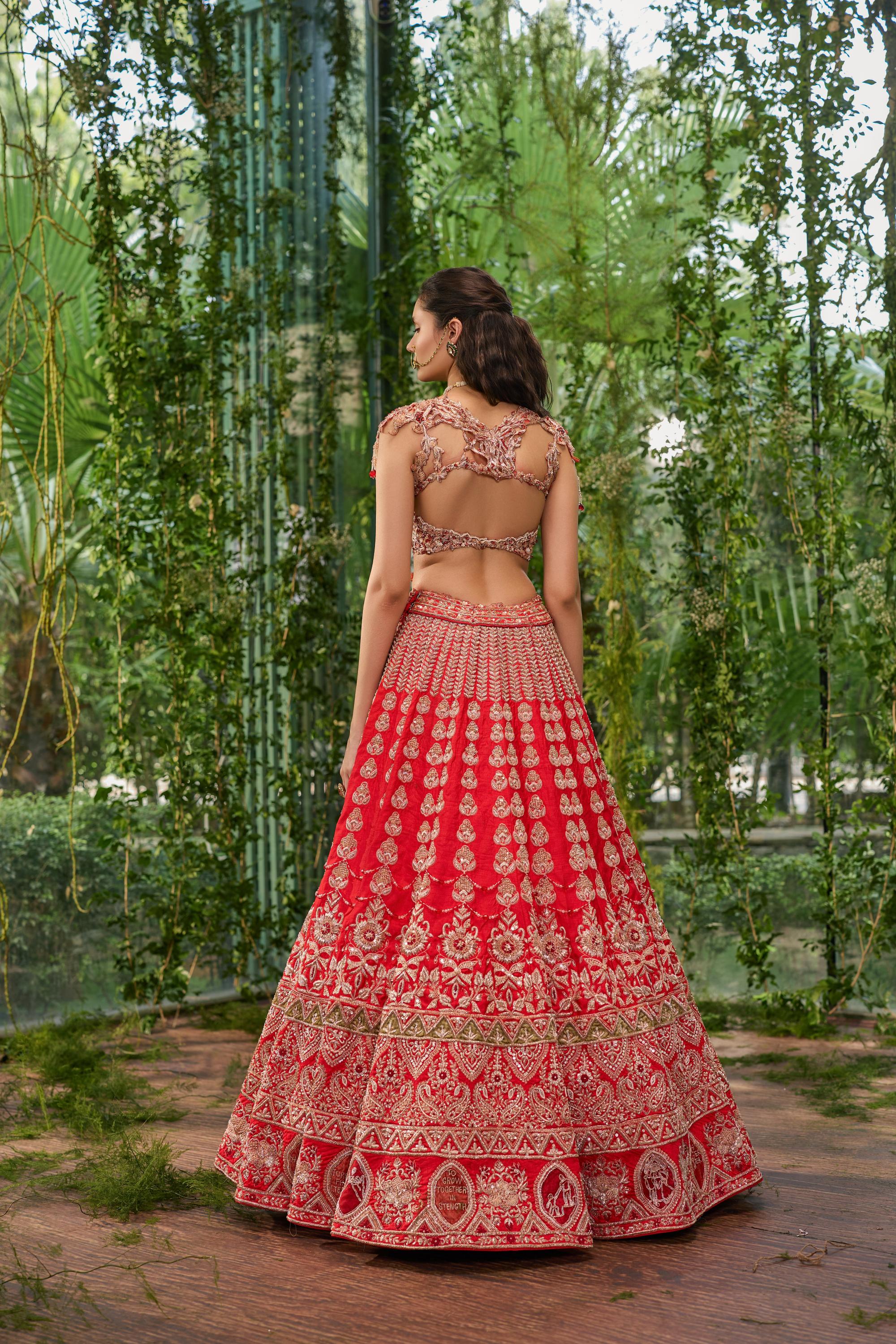 Mrig Vachan- The Deer’s Promise Lehenga