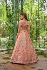 prakriti Eclat - the blooming light lehenga