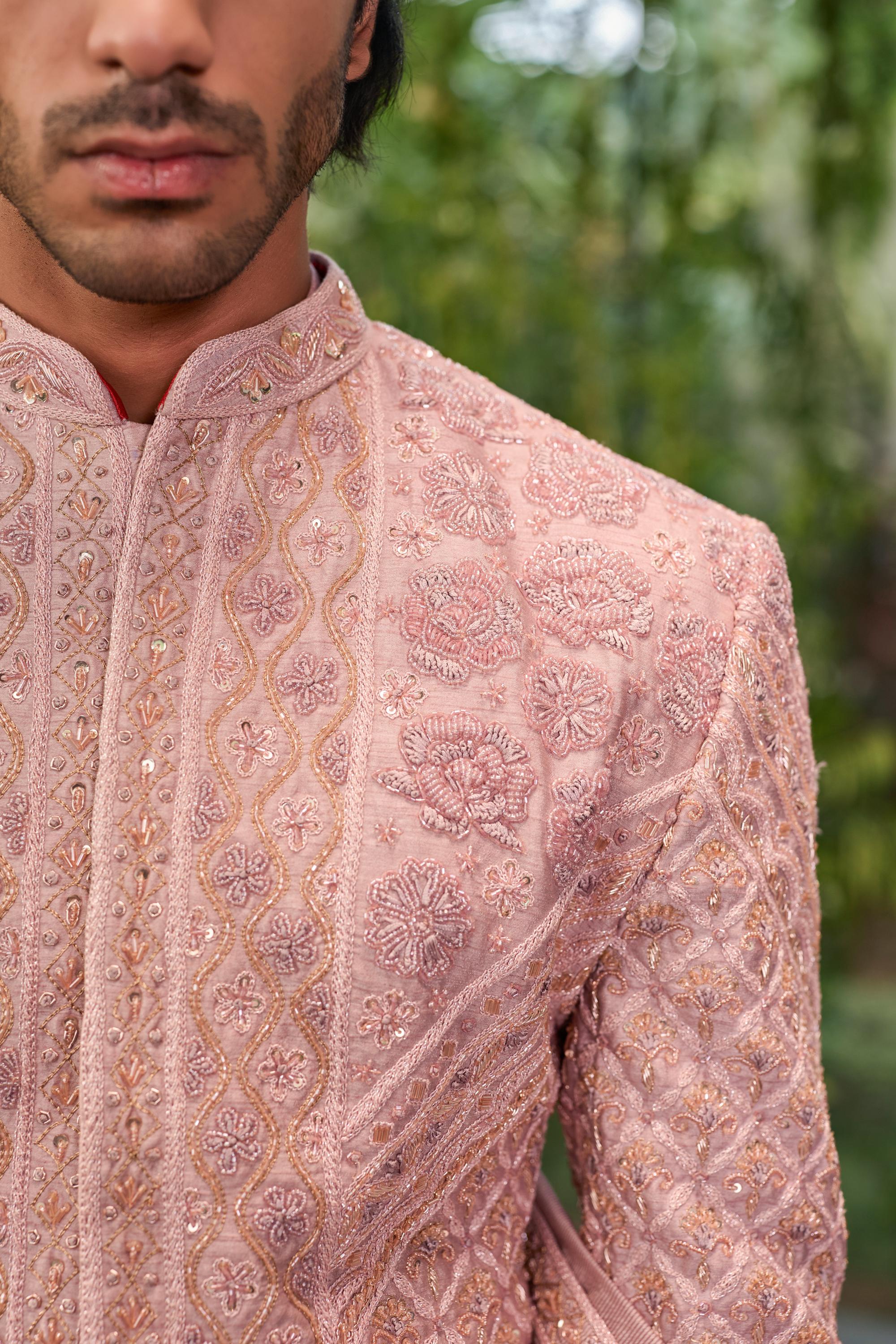 The Regal Paw Sherwani Set