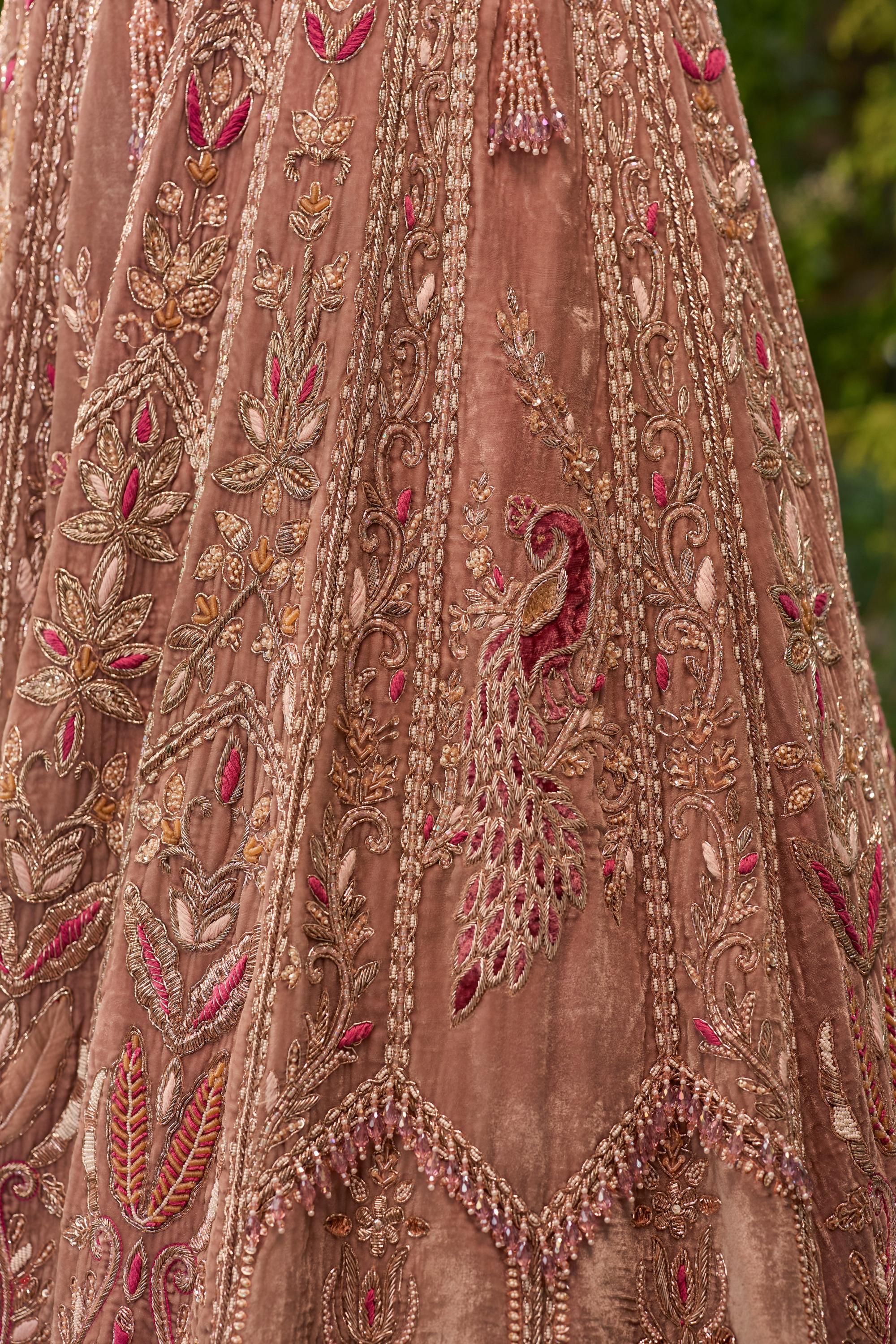 mayurika — thye regal peacock lehenga
