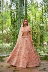 prakriti Eclat - the blooming light lehenga