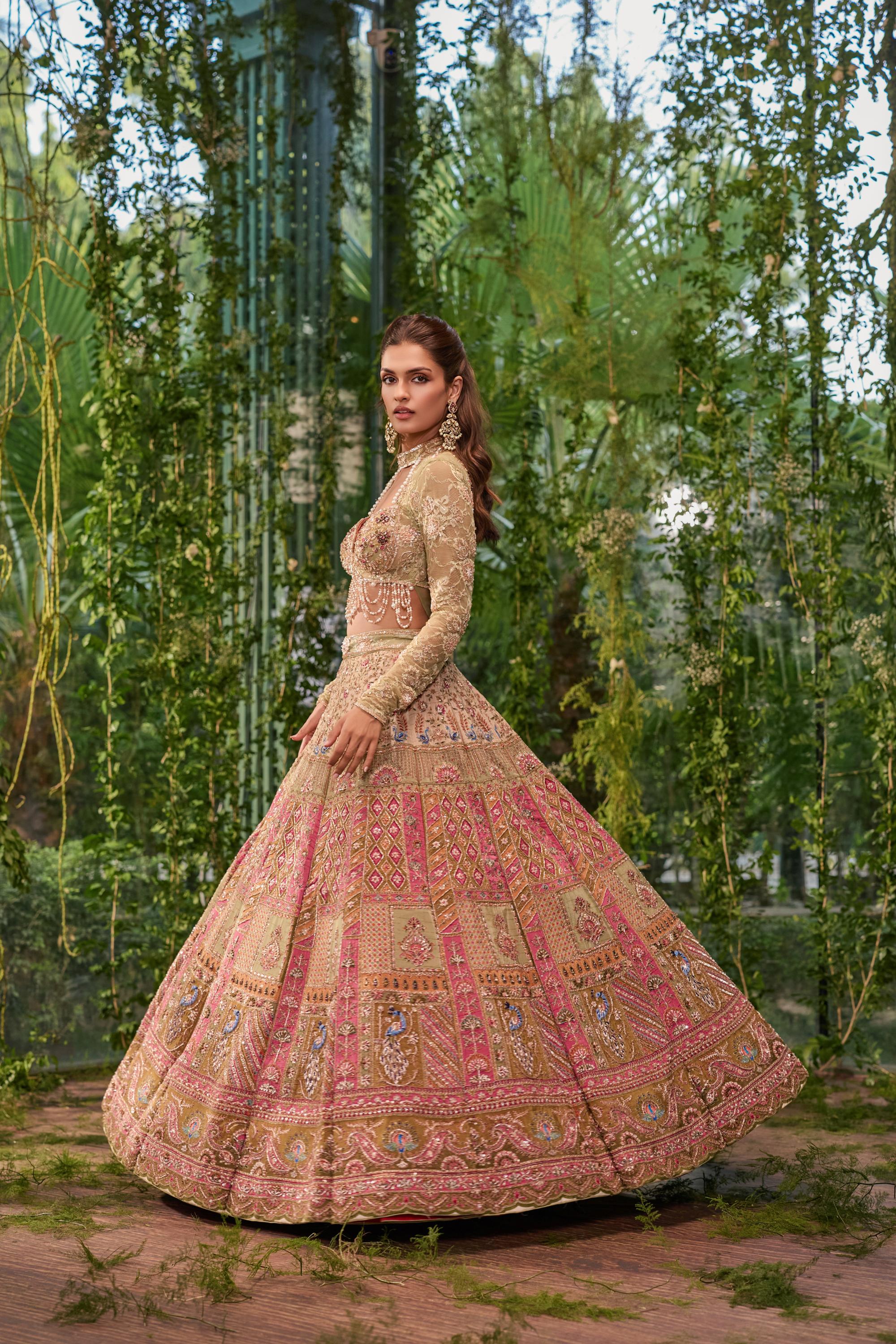 Aranya- The Forest Symphony lehenga