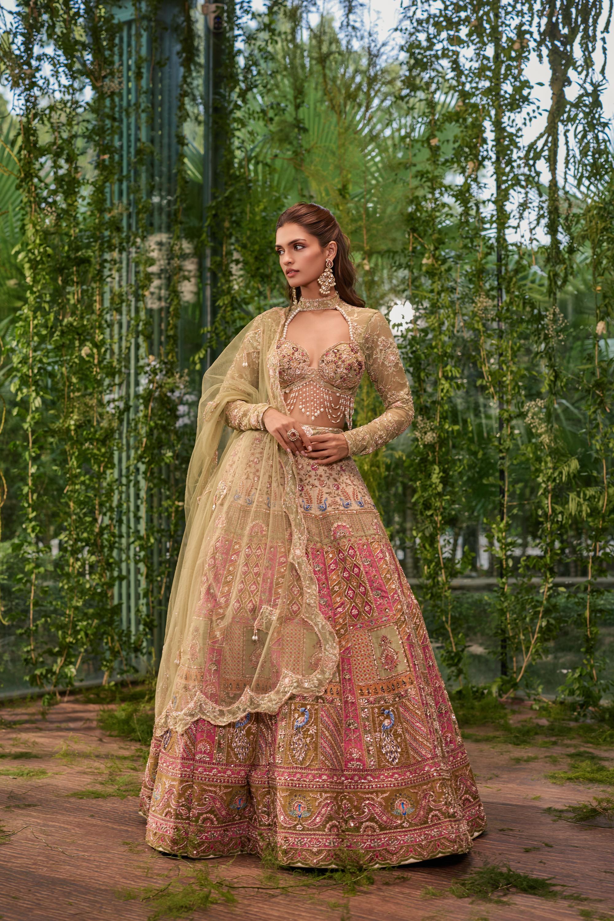 Aranya- The Forest Symphony lehenga