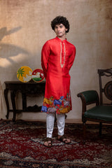 Krishna Crimson Set