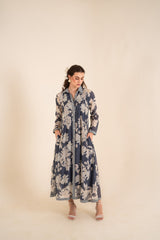 Indigo Blue Maxi Dress