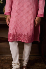OLD ROSE PS DHAGAI KURTA SET