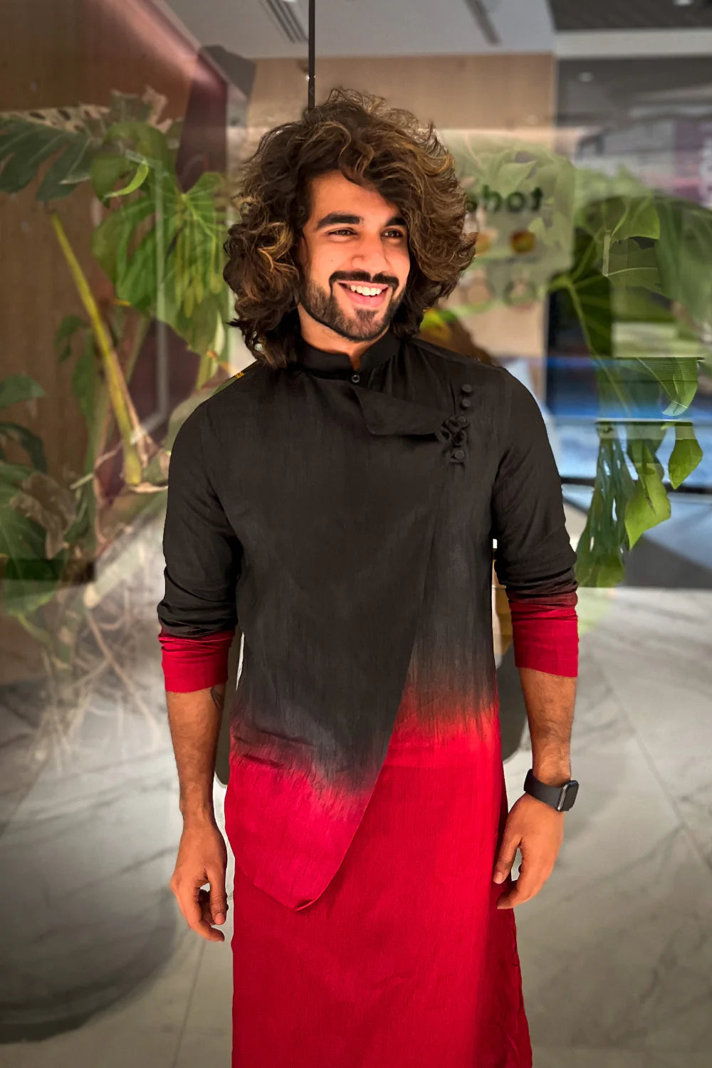 Pattern Ombre Kurta
