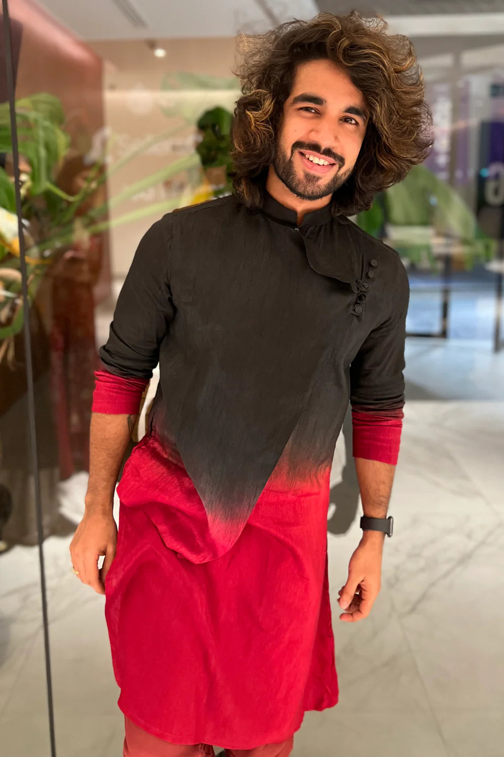 Pattern Ombre Kurta