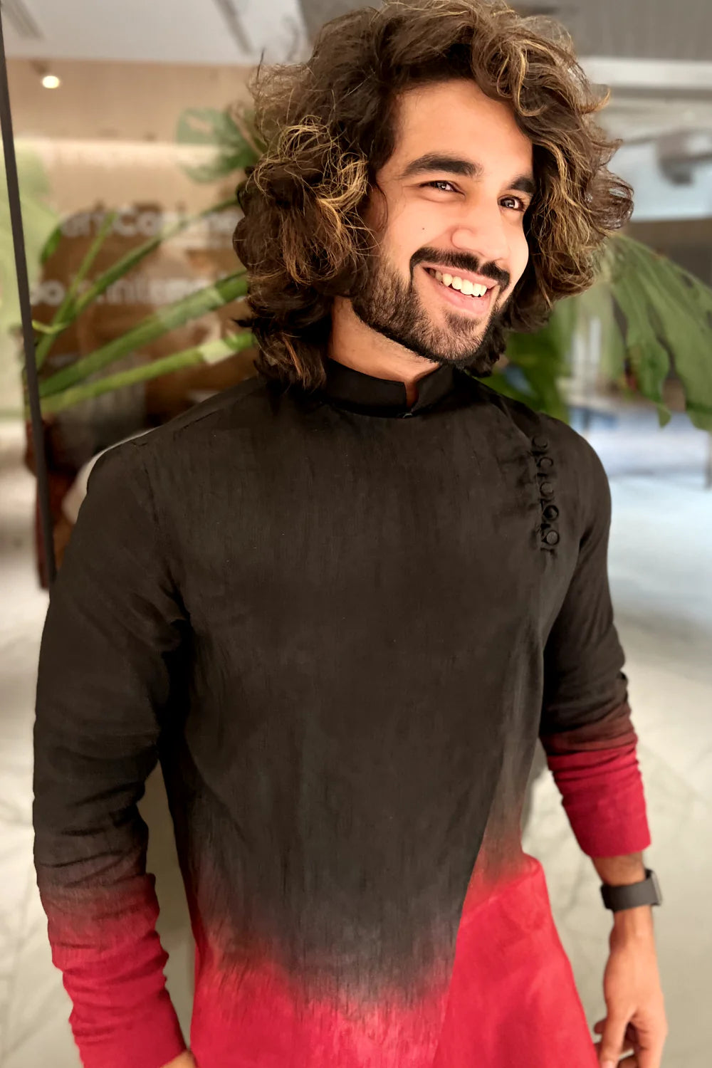 Pattern Ombre Kurta