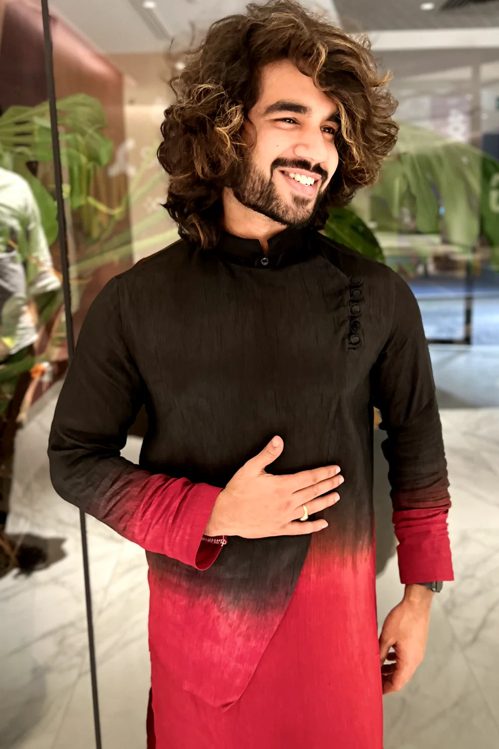 Pattern Ombre Kurta