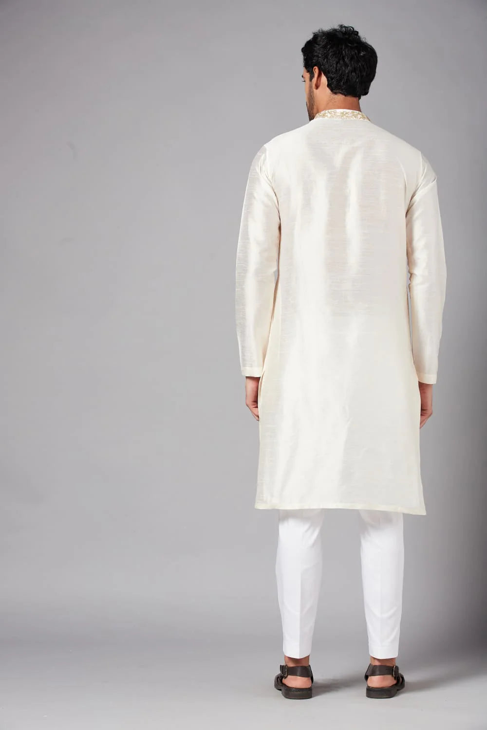 Ecru Basik Kurta