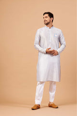 Manatee Basik Kurta Cadet Grey Coloured
