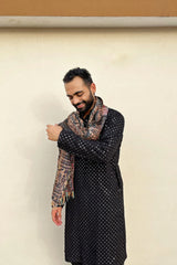Black Mirror Work Kurta