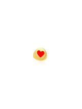 Heart Enamel Ring