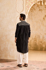 EMBROIDERED BLACK KURTA SALWAR