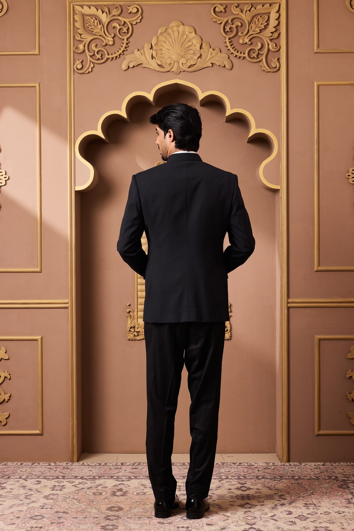 BLACK TUXEDO WITH VEST AND PANT