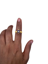 Hot Pot Blue Ring