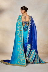 The Saanjh Stitched Saree