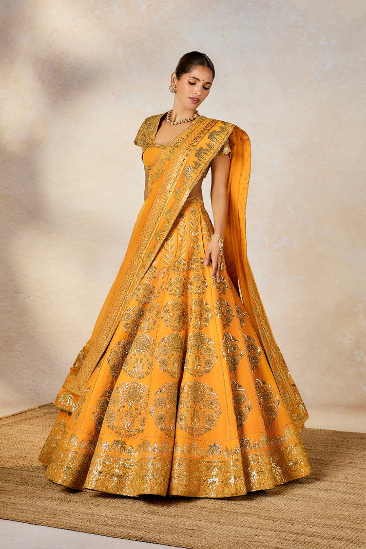 MOTICHUR LEHENGA SET