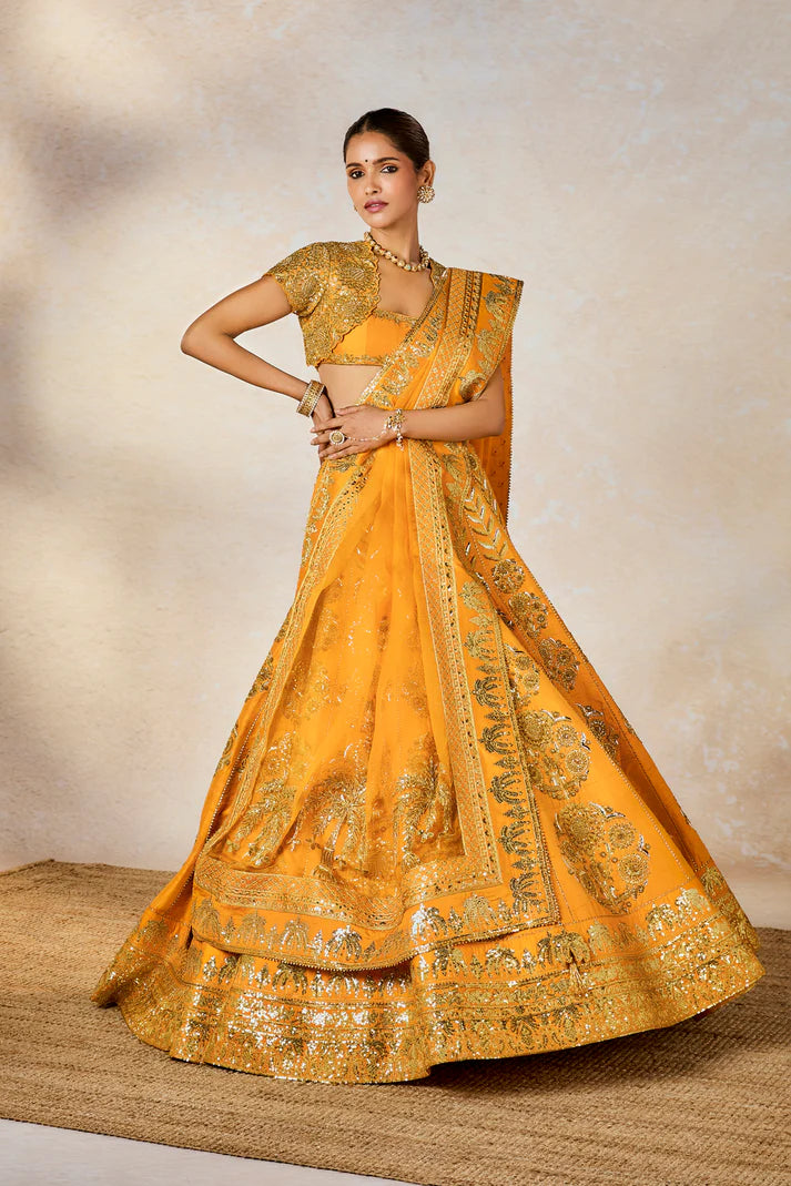 MOTICHUR LEHENGA SET