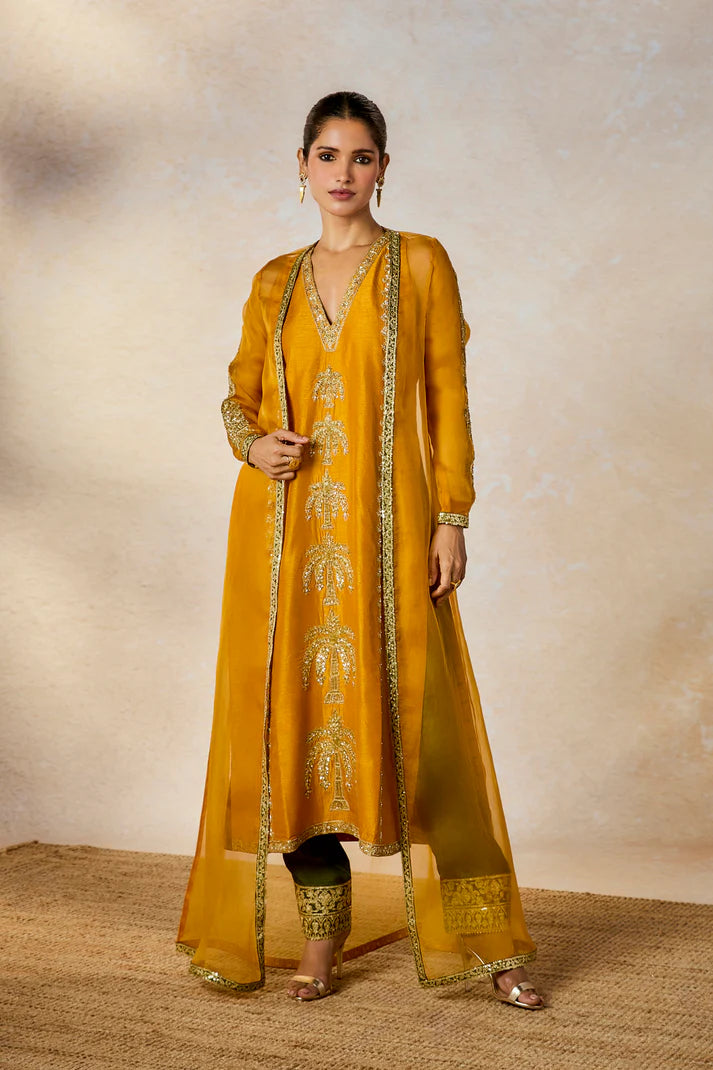 The Aam Panna Kurta Set
