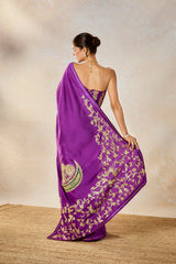 The Jamun Fizz Saree