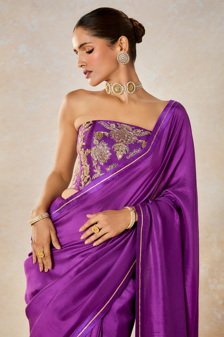 The Jamun Fizz Saree