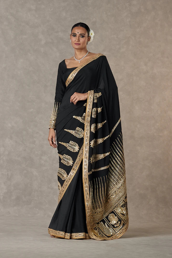 Black 'Son-Patti' Saree 2