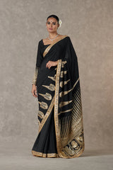 Black 'Son-Patti' Saree 1