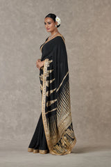 Black 'Son-Patti' Saree 1