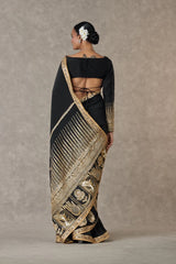 Black 'Son-Patti' Saree 2