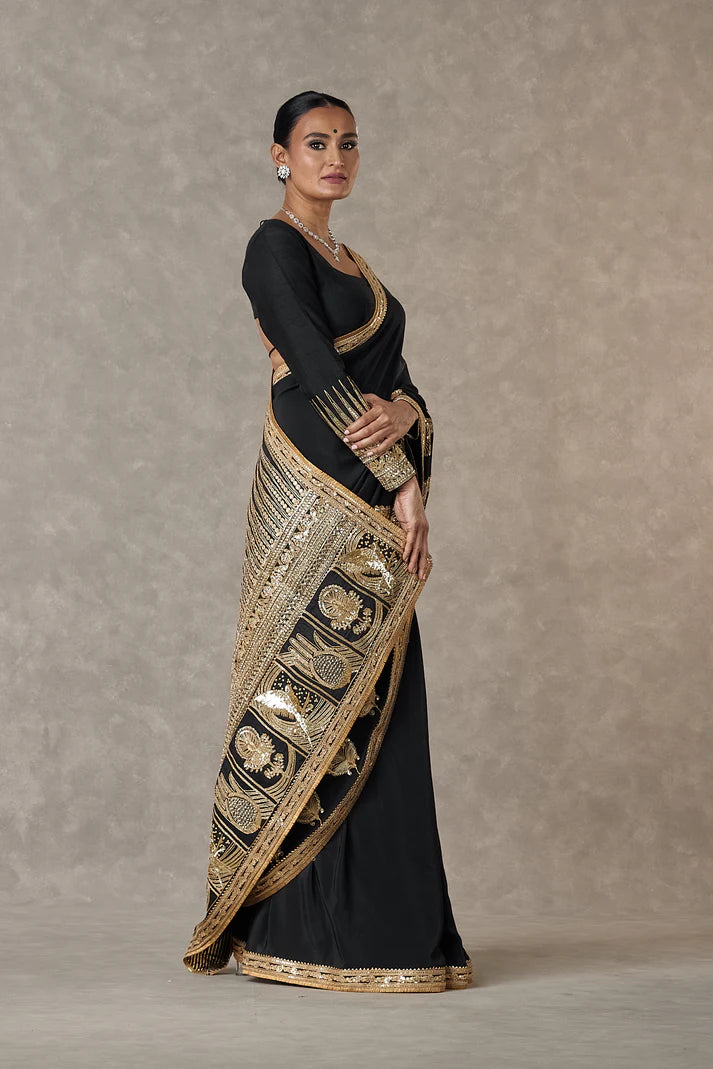 Black 'Son-Patti' Saree 2