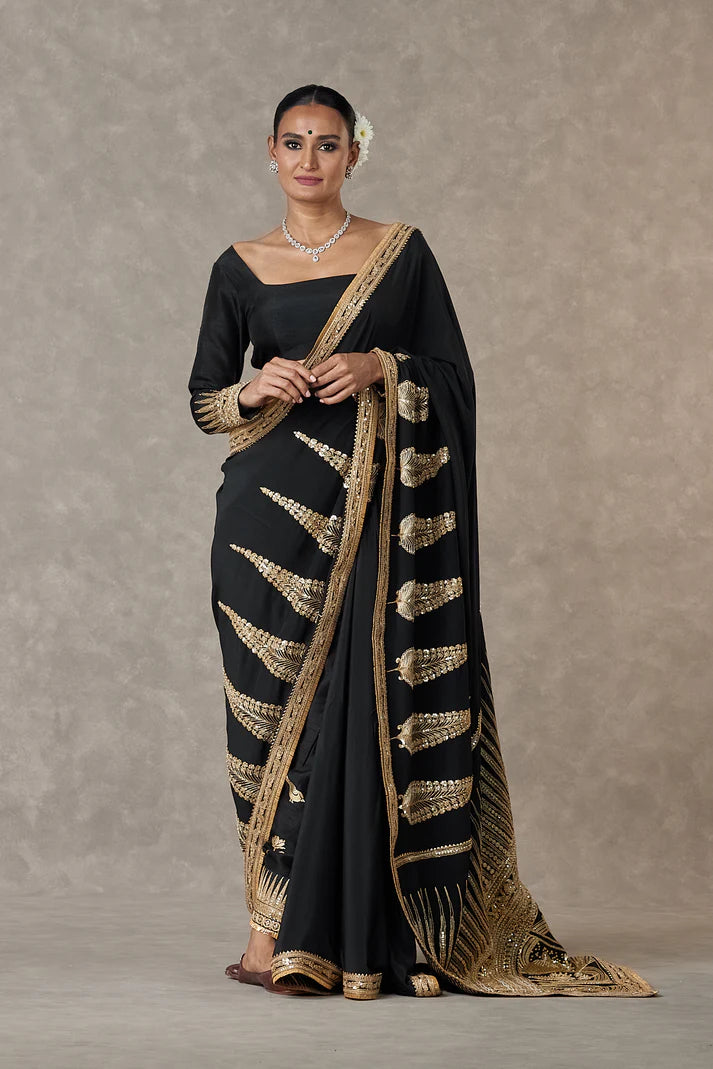 Black 'Son-Patti' Saree 2