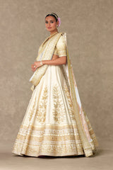 Ivory Neel-Kamal Lehenga Set