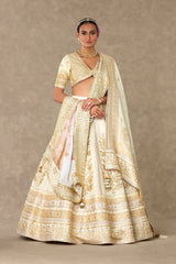Ivory Neel-Kamal Lehenga Set