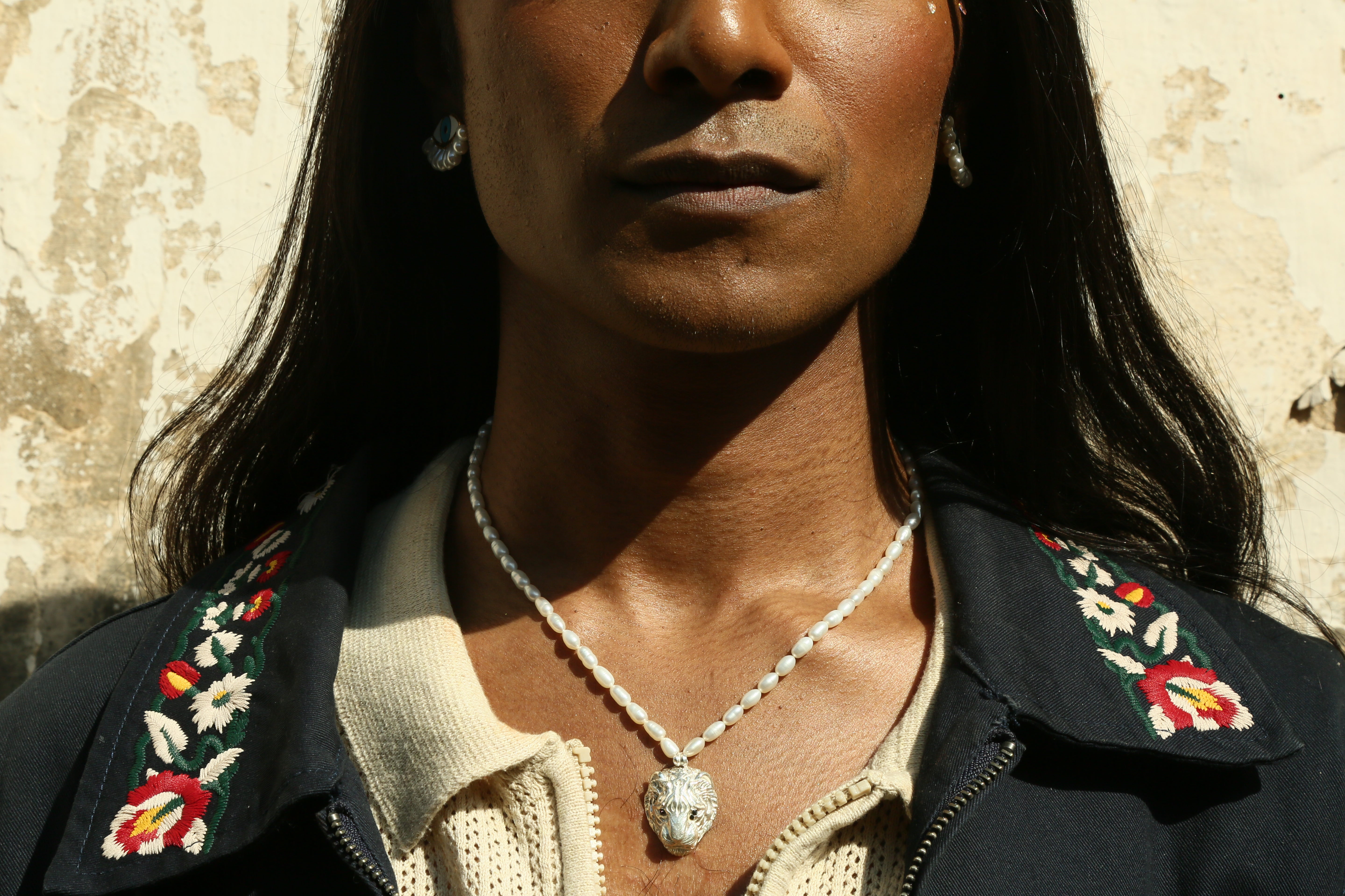 Huli Tiger Silver Pendant