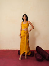 Kanakpriya skirt set