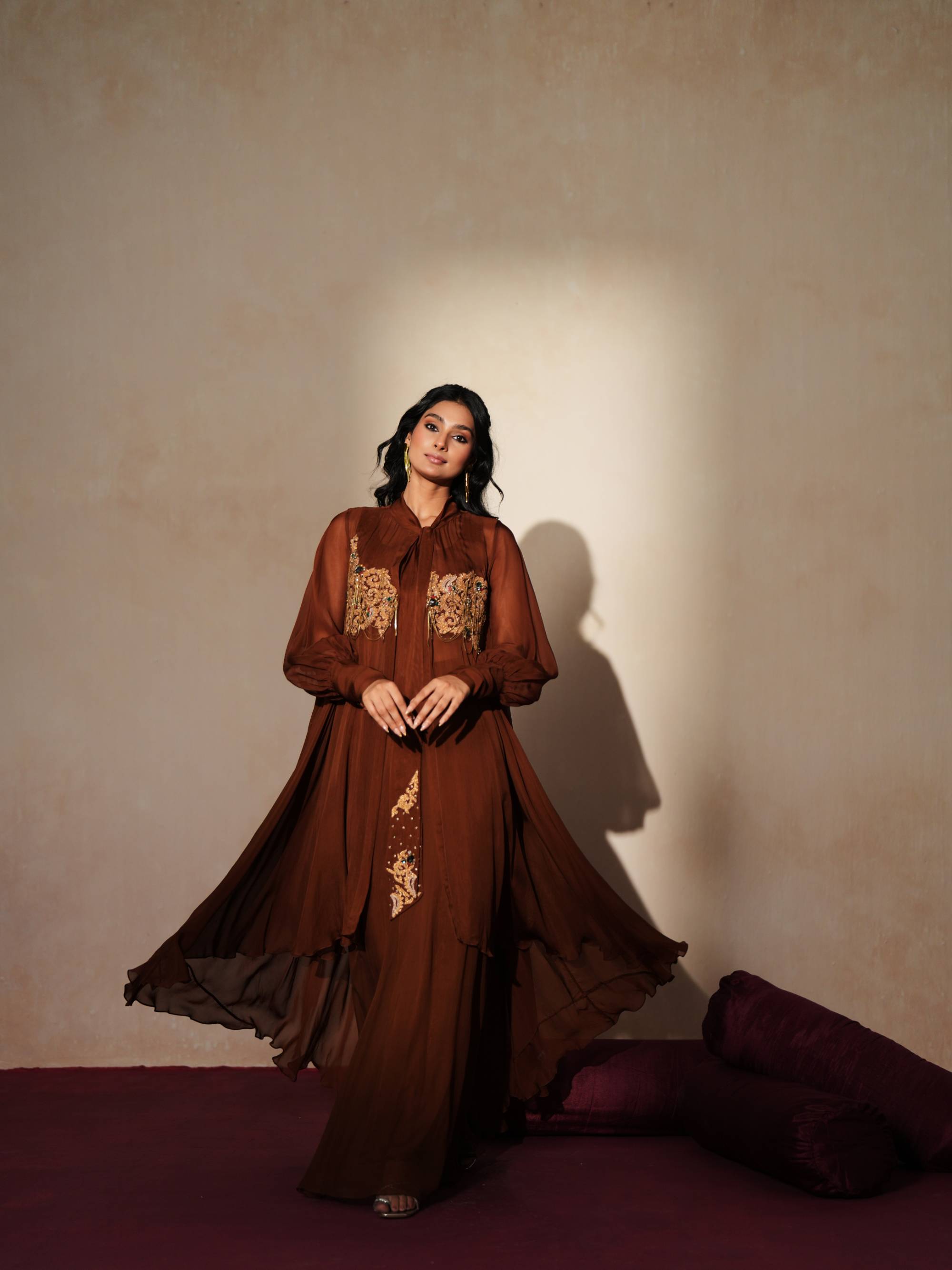 Ruhani jacket set