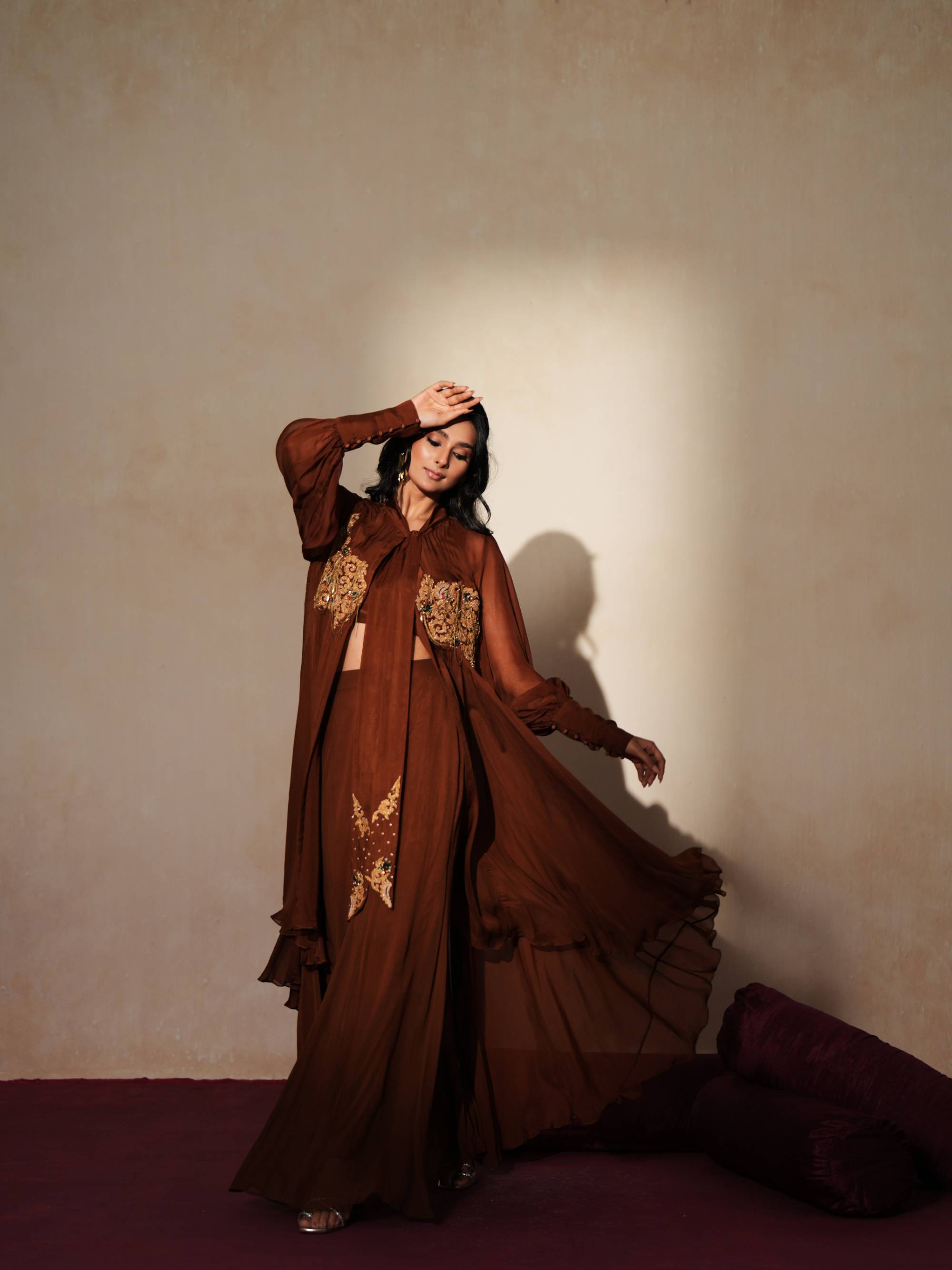 Ruhani jacket set