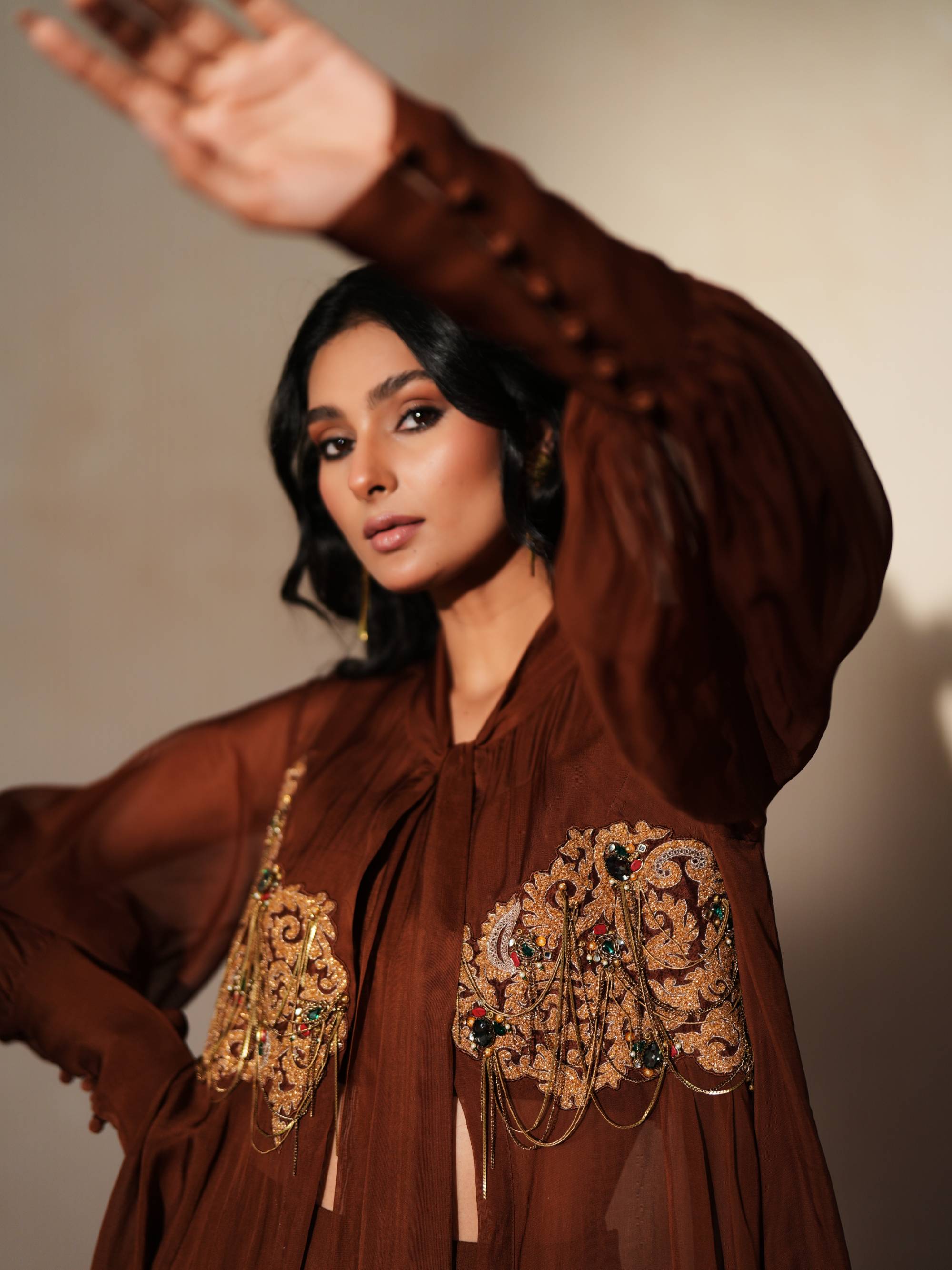 Ruhani jacket set