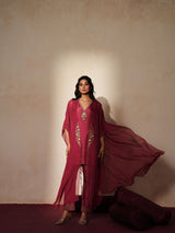 Ratnika cape Kurta set