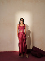 Itr skirt set