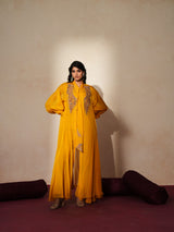 Roshni cape jacket set
